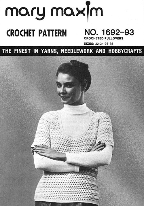 Crocheted Pullover Pattern