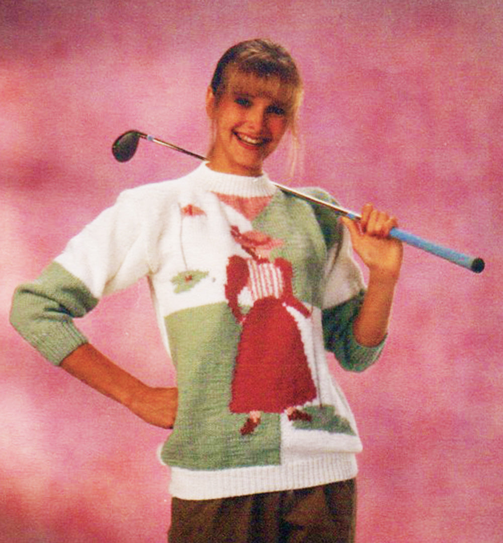 Modèle de pull Lady Golfer