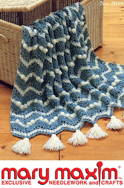 FREE Boucle Ripple Lapghan Pattern from Craft Designs for You