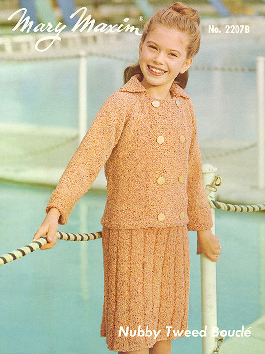 Girls' Two-Piece Suit Pattern