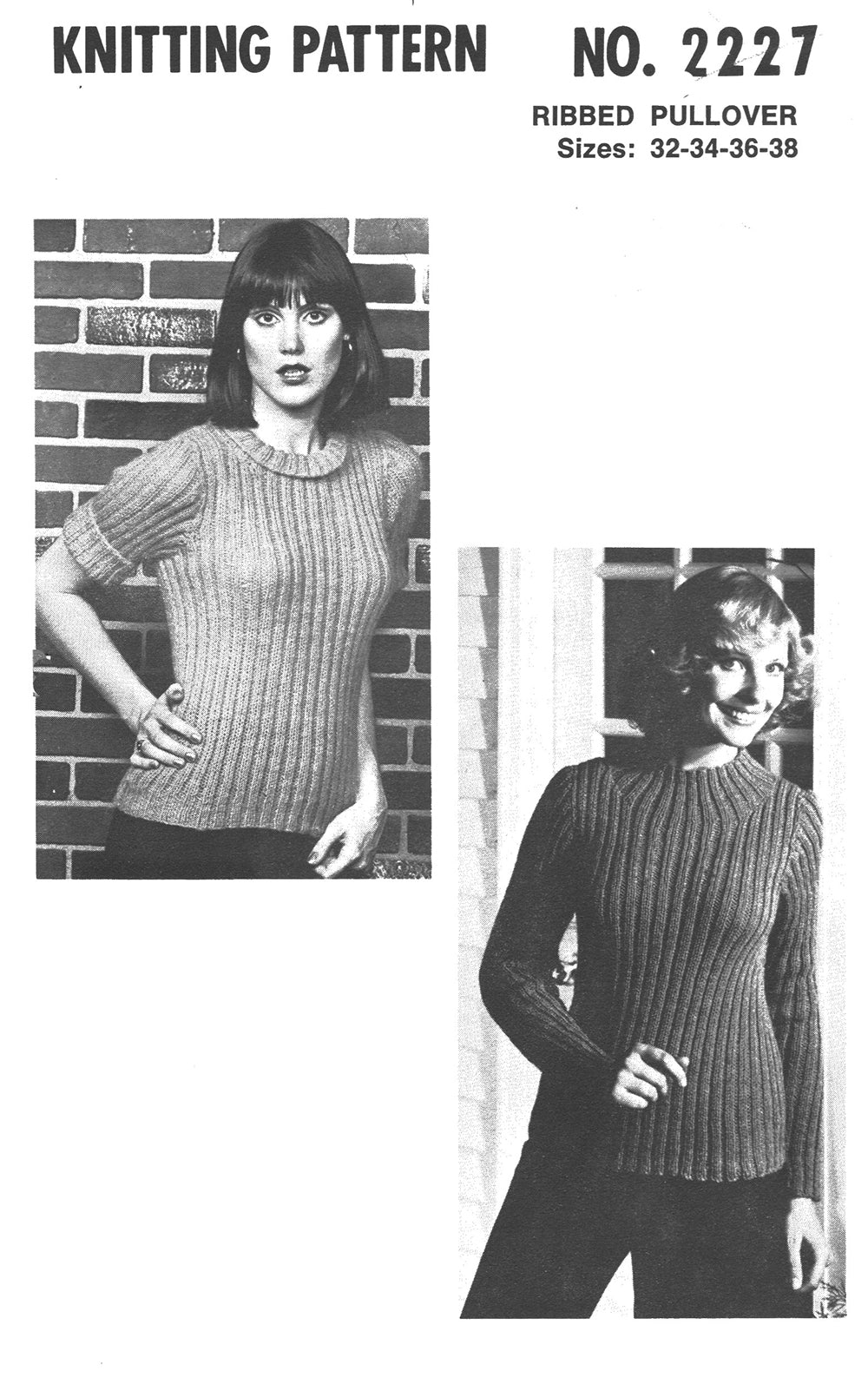 Ribbed Pullover Pattern