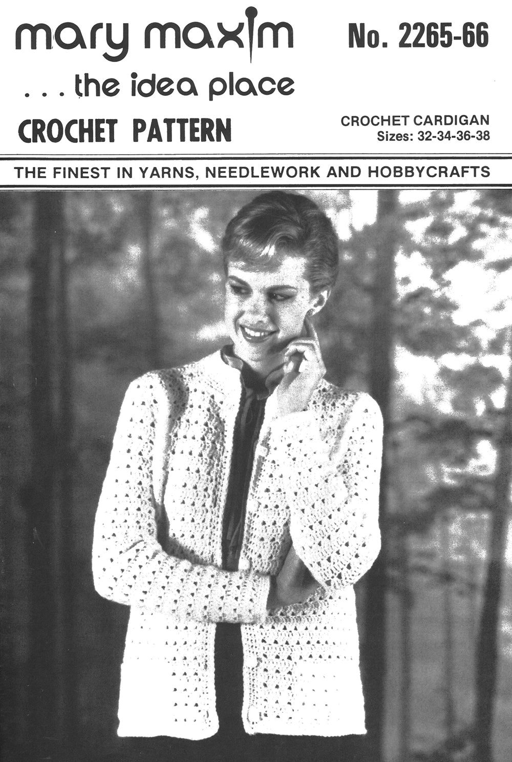 Crochet Cardigan Pattern – Mary Maxim