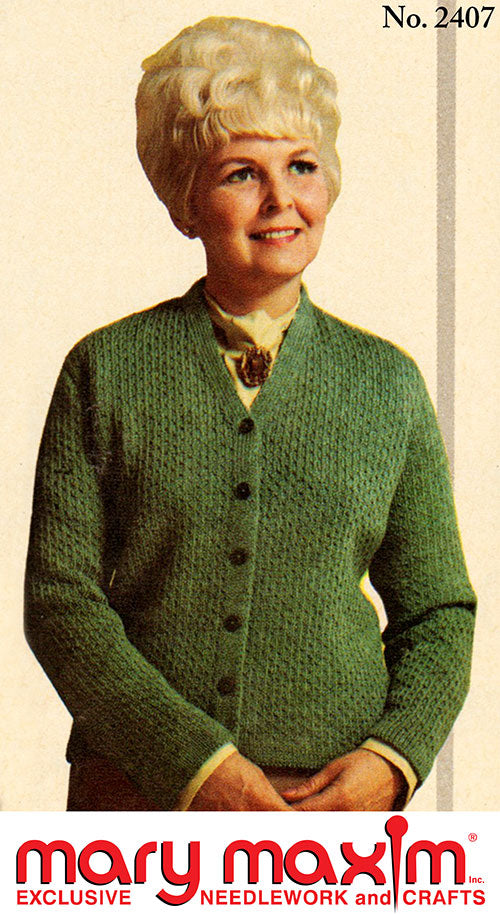 Ladies' Cardigan Pattern