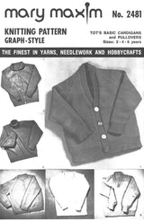 Tot's Basic Cardigans and Pullovers Pattern