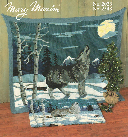 Crochet wolf blanket pattern free sale
