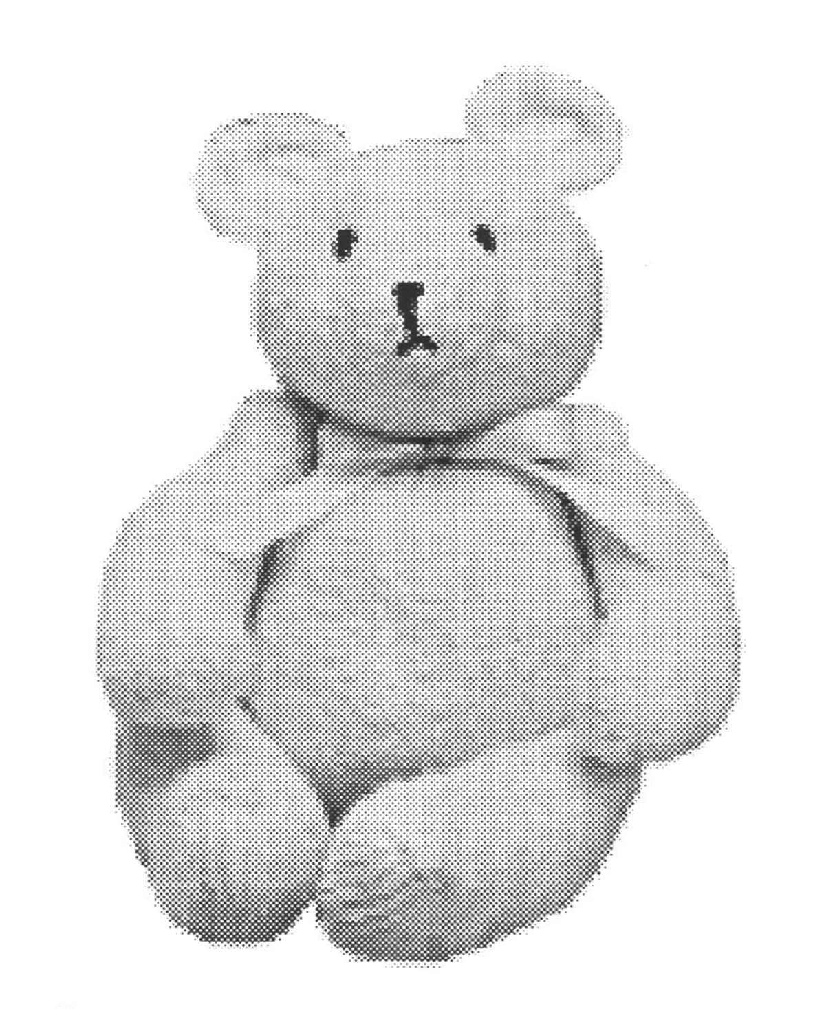 Modèle d'ours en peluche