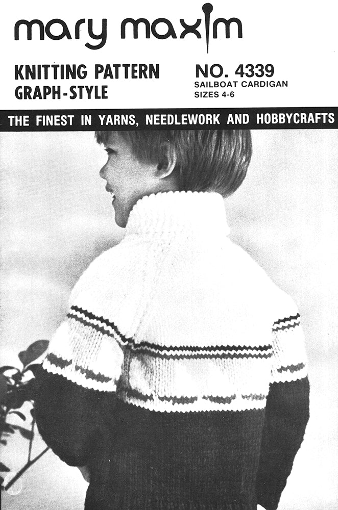 Sailboat Cardigan Pattern