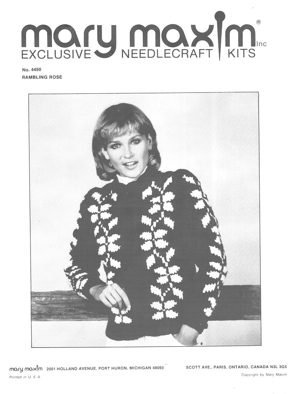 Rambling Rose Sweater Pattern