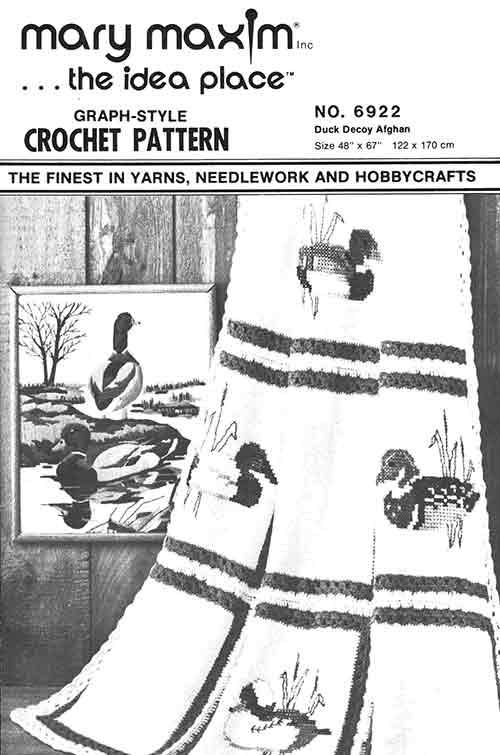 Duck Decoy Afghan Pattern