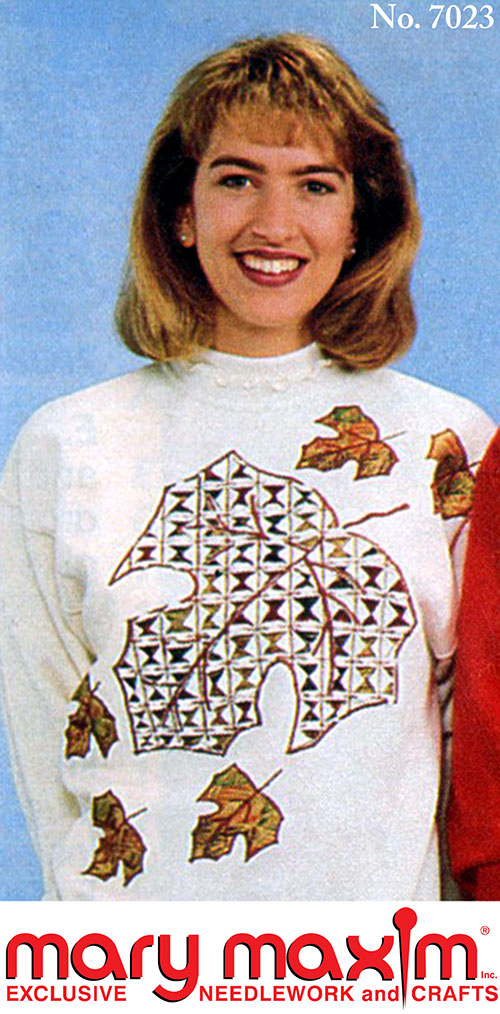 Leaf Sweatshirt Pattern