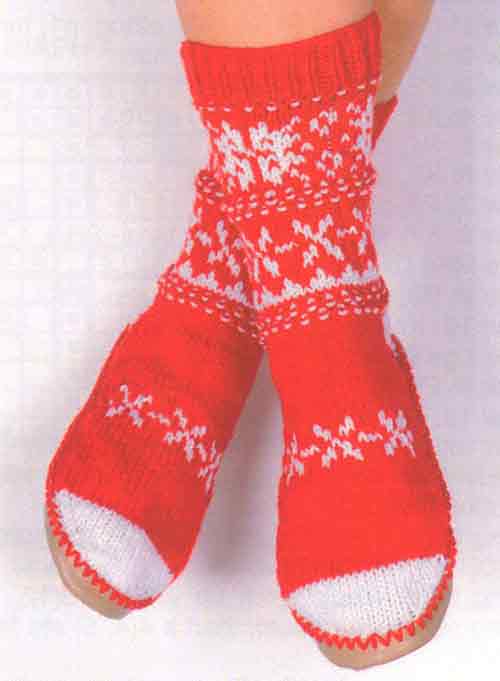 Slipper Socks Pattern