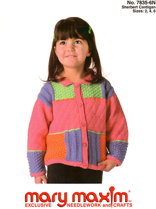 Modèle de cardigan Sherbert