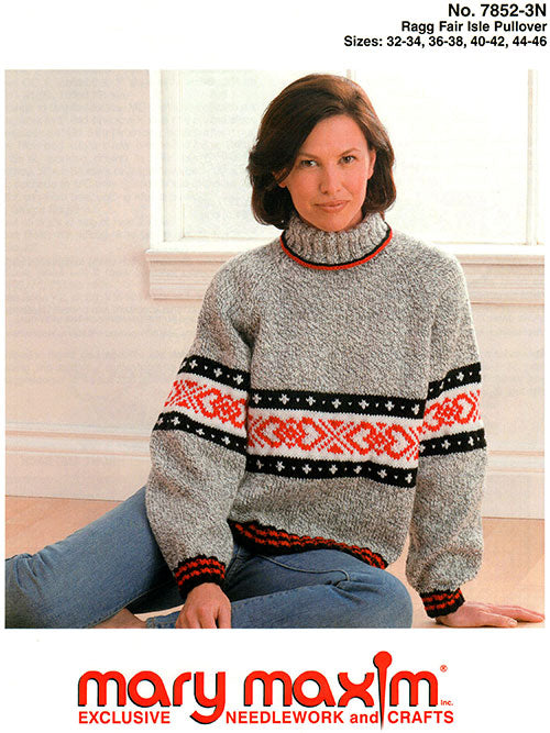 Ragg Fair Isle Pullover Pattern