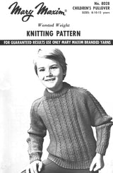 Child's Pullover Pattern