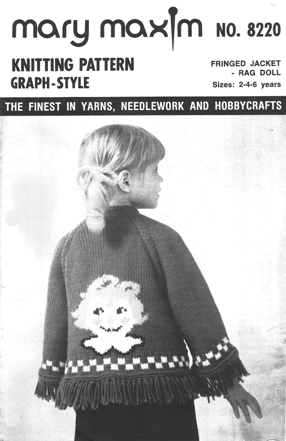 Fringed Jacket - Rag Doll Pattern