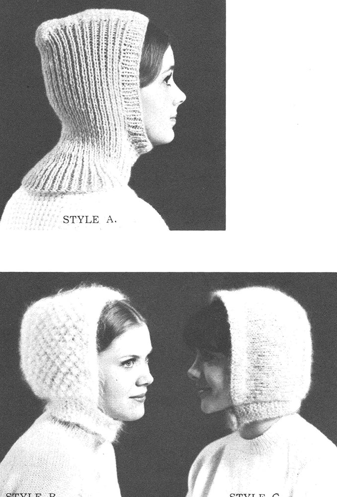 Astronaut Caps & Hoods Pattern – Mary Maxim